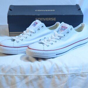 *NEW* Unisex Converse Chuck Taylor All Star Classic Low Optical White (M7652)
